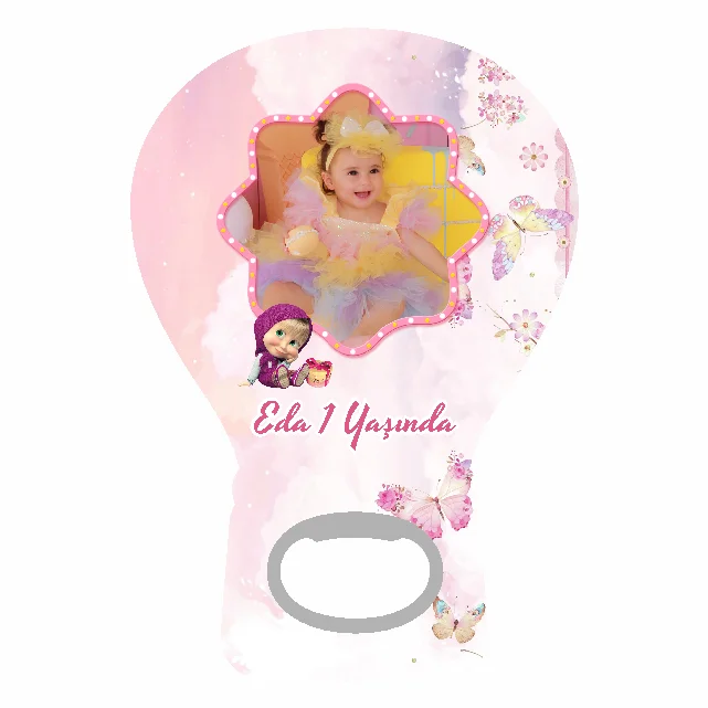 Maşa İle Koca Ayı Temalı Balon Açacak Magneti